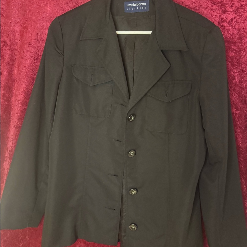 Liz Claiborne Black Vintage Jacket